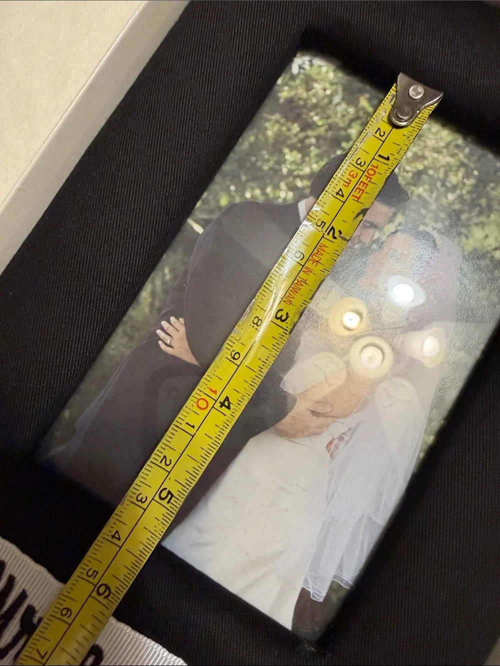 IKEA Black Photo Frame with White 